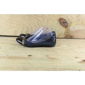 Born Shoes Women Sz 8 Black Leather Slip On Ballet Flats